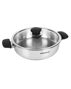 Sauteuse KORKMAZ KAPPA 24 x 6.5 CM - Inox