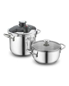 Set 4 Pièces KORKAMZ Alia - Inox