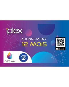 Abonnement IPLEX 1 An + Abonnement OPTIMA 1 An + Abonnement SHAHED 1 an