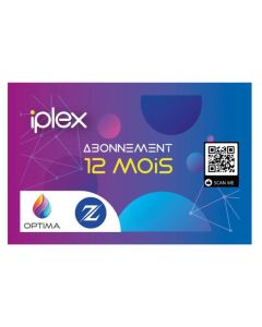 Abonnements IPlEX 1 AN + Abonnemnet OPTIMA 1AN + Abonnement SHAHED