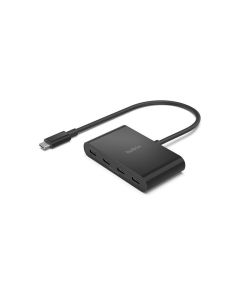 Adaptateur BELKIN USB-C vers 4 ports USB-C - Noir