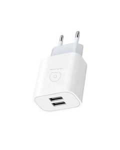 Adaptateur de Charge WUW C193 20W avec 2 Ports Type-C - Blanc