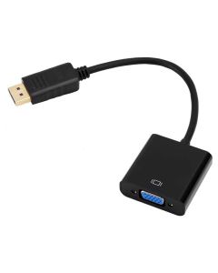 Adaptateur Mini DisplayPort Vers VGA V7 CBL-MV1BLK-5N - Câble Noir Pour Connecter PC à écran VGA