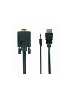 Adaptateur HDMI Male vers VGA Femelle GEMBIRD 3M avec Audio Full HD