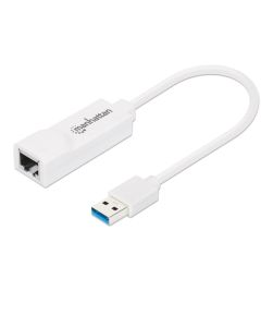 Adaptateur USB 3.0 Vers RJ45 MANHATTAN 506847 Gigabit Ethernet