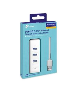 Adaptateur TP-LINK Gigabit avec Hub 3 Ports USB 3.0 