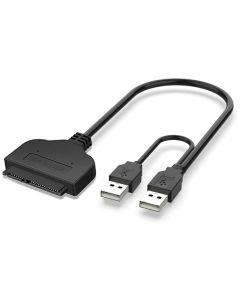 Adaptateur USB 2.0 Vers SATA - Noir (L130004)