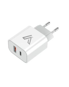Adaptateur De Charge ARTEK USB-C & USB-A 30W  - Blanc 