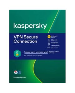 Antivirus KASPERSKY VPN Secure Connection 5 Postes / 1an (KL19878F5EFS-FFPMAG)