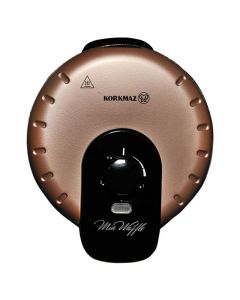 Appareil à Gaufres KORKMAZ Mia A319-03 850W - Rose Gold