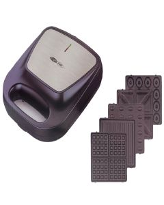 Appareil à Panini 5EN1 ENZO ZM256B 1400W - Noir