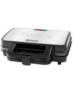 Appareil à Panini LEXICAL LSM-2520 1000W - Chrome