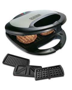 Appareil De Cuisson 3EN1 BLACK&DECKER 750W - Noir