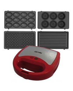 Appareil de Cuisson 4-en-1 Remax 750W Gaufre Zouza Maamoul