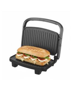 Appareil Panini DSP 1000W Antiadhésif Noir