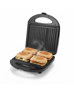 Appareil de Cuisson Prova 1400W 4 Sandwiches Noir