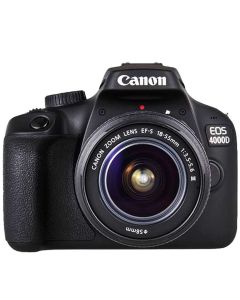 Appareil Photo Reflex CANON EOS 4000D + Objectif 18-55mm DC - Noir