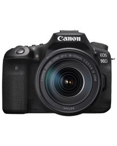 Appareil Photo Reflex CANON EOS 90D + Objectif 18-135mm IS U EU26 - Noir