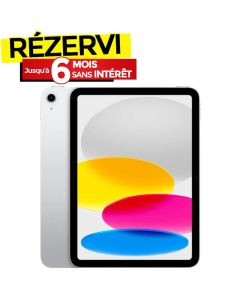 Apple iPad 10È Génération (2022) 10.9" 64 Go WiFi - Silver
