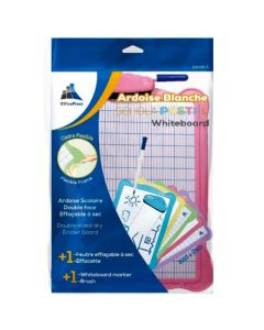 Kit Ardoise Blanche OFFICEPLAST Schola Pastel