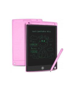 Ardoise Magique LCD 12'' Pour Enfant - Rose