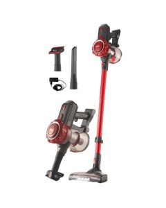Aspirateur 3en1 DSP KD2063 Puissant, Sans Fil & Rouge