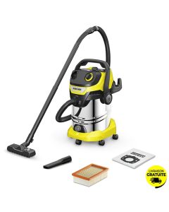 Aspirateur Eau&Poussière KÄRCHER WD 5 SV - Noir & Jaune