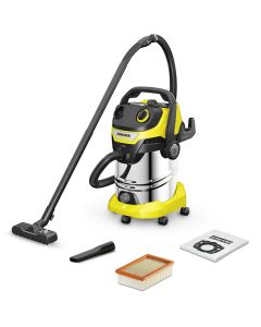 Aspirateur Eau&Poussière KÄRCHER WD 5 SV - Noir & Jaune