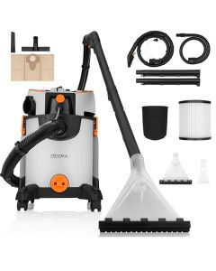 Aspirateur Extracteur ZEEGMA Zonder Wash – 1400W – Silver