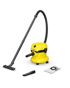 Aspirateur Multifonction KÄRCHER WD2 PLUS V-12/4/18 - Jaune