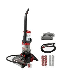 Aspirateur Pro avec Sac DSP 800W Aspiration 18KPa - Rouge