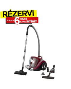 Aspirateur Sans Sac ROWENTA RO4873EA 550W - Rouge