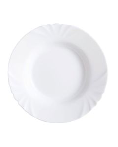 Assiette Creuse LUMINARC Cadix 23 cm - Blanc