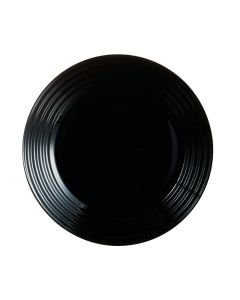 Lot De 6 Assiettes Dessert LUMINARC Harena 19 cm - Noir