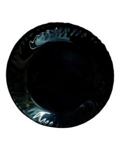 Assiette Plate LUMINARC Feston 25 cm - Noir