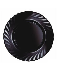 Assiette Plate LUMINARC Trianon 24 cm - Noir