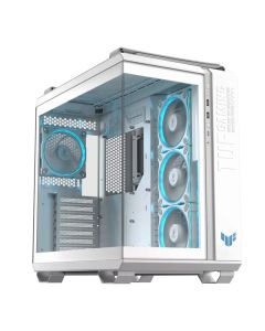 Boitier PC Gaming ASUS TUF GT502 Horizon ARGB Blanc Double Verre Trempé