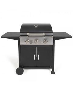 Barbecue a Gaz LIVOO DOC279 3 bruleurs - Noir