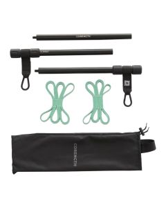 Barre de Musculation Nomade CORENGTH 5416979 - Kit avec 2 Élastiques 10kg  