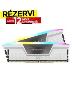 Barrette Mémoire CORSAIR Vengeance 64Go DDR5 5600 MHz RGB