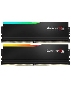 Barrette Mémoire G.SKILL RIPJAWS M5 RGB 48Go DDR5 5200 MHZ - Noir