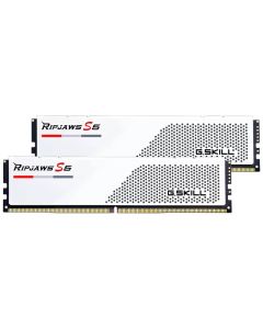 Barrette Mémoire G.SKILL Ripjaws S5 32Go DDR5 5200 MHz - Blanc