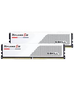 Barrette Mémoire G.SKILL Ripjaws S5 48Go DDR5 5200 MHz - Blanc