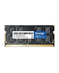 Barrette Mémoire KIMTIGO 8Go DDR4 3200 MHz Pour Pc Portable