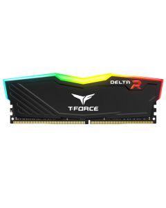 Barrette Mémoire TEAM GROUP T-Force Delta R Black 8Go DDR4 3600MHz RGB