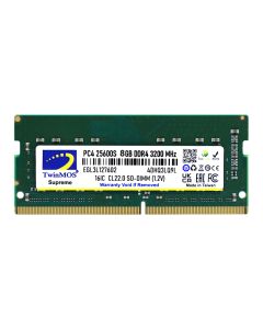 Barrette Mémoire TWINMOS 8Go DDR4 3200 Mhz Pour Pc Portable