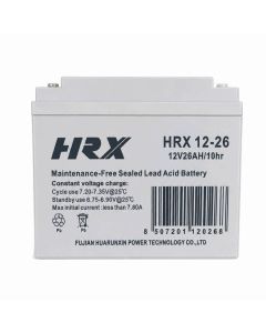 Batterie Plomb Rechargeable HRXD 12V 26 AH