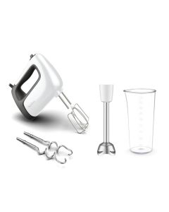 Batteur a Main MOULINEX Prep'Mix HM462110 500Watts - Blanc&Noir