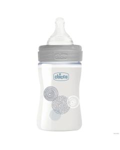 Biberon CHICCO Anti-Coliques Gris - 150ml