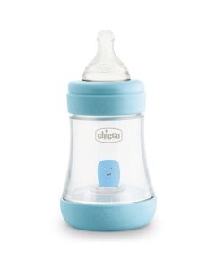 Biberon CHICCO Perfect 5 Anti-Coliques Bleu - 150ml